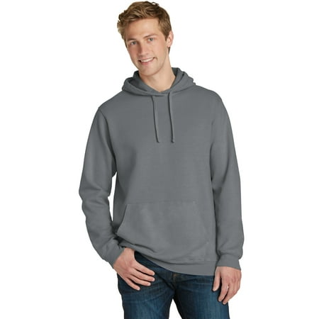 Port & Company ® Beach Wash ® Garment-Dyed Pullover Hooded Sweatshirt ...