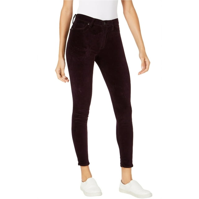 Hudson Jeans Moulants en Velours pour Femmes, Violet, 24