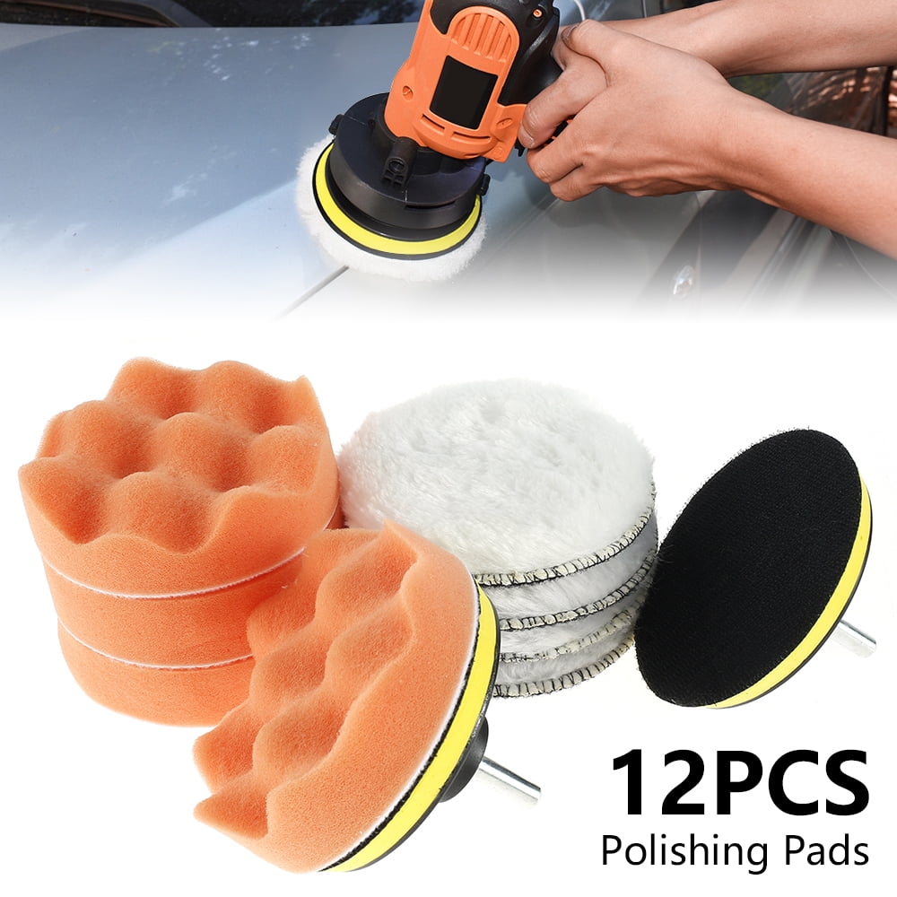 12Pcs Sanding Buffing Polisher Tools for Basic Making Model Polishing Tools 