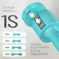 thumbnail image 2 of EAST MOUNT Adjustable Dumbbells Set of 2 - Women Hand Weights 2lb/3lb/4lb/5lb Weight Set 10 lbs/Pair Hand Weights for Home Office Gym Workout, 2 of 8