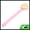 Pink, variant on Unique Bargains Long Handle Back Scrubber Bath Brush for Shower 13.98"x3.15"x1.18" White