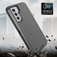 thumbnail image 2 of Galaxy S21 FE Case for Samsung Galaxy S21 FE Case  Drop Shockproof  Heavy Duty Rugged 3 in 1 Protection Cover for Galaxy S21 FE Phone Case (Black+Black), 2 of 16
