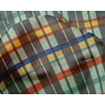 thumbnail image 3 of oneOone Silk Tabby Fabric Madras Check Printed Fabric 1 Yard 42 Inch Wide, 3 of 3