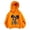 00-Orange#1362, variant on Kiijoy Toddler Girls Loose Graphic Hoodie Casual Pullover Sweatshirt, Black, Sizes 4-5T