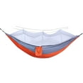 thumbnail image 3 of Sentmoon Hammocks for Outside Double Parachute Cloth Hammock Camping Mosquito Net Included Bug Proof Outdoor Portable Lightweight Backpacking Hammock with Mosquito Netting Travel, 3 of 7