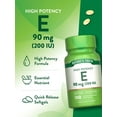 thumbnail image 5 of Vitamin E Capsules 200 IU | 100 Softgels | For Men and Women | by Nature's Truth, 5 of 7