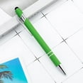 thumbnail image 5 of 12 Pieces Ballpoint Pen with Stylus Tip, 2 in 1 Stylus Pens Stylish Pen, Metal Stylus Pen for Touch Screens, 1.0 mm Black Ink, 5 of 7