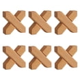 thumbnail image 3 of 6 piezas Bloques de forma cruzada Herramienta de desarrollo cognitivo de habilidades Motores Juego de entrenamiento lógico para niños de kindergarten, 3 of 9