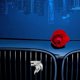 thumbnail image 3 of Pegatina de 3 piezas con emblema de lobo para coche, personalizada en metal con cabeza de lobo. Moderna, bonita y duradera, ideal para coches, motos, neveras, portátiles y paredes., 3 of 5