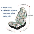 thumbnail image 5 of Pofeuu Fairy Flower Print Automotive Car Seat Covers Flat Cloth Full Set Seat Covers,Car Seat Covers front seats for Cars Trucks and SUVs-1, 5 of 9