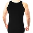 thumbnail image 3 of Different Touch 2 Pack Men G-Unit Style Square Cut Tank Top, 3 of 3
