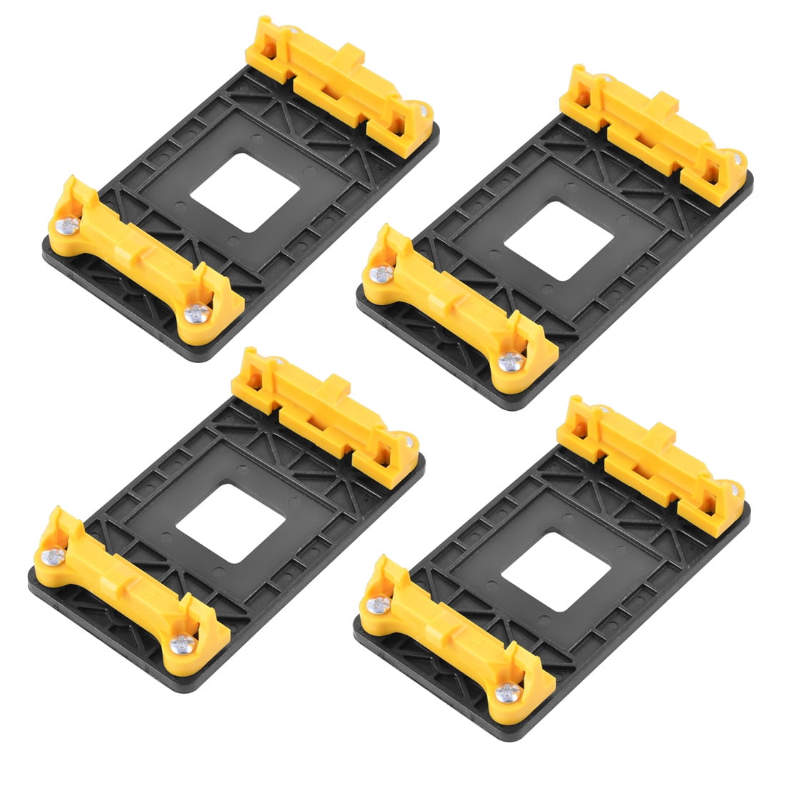 NMD&LR Piastra Posteriore Per CPU AM3, Backplane In Plastica Per Scheda Madre AMD AM2/AM3/FM1/FM2, Staffa Supporto Radiatore Con Viti, Distanza Fori 95x48 Mm