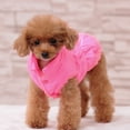 thumbnail image 4 of maskred Polyester Winter Pet Down Jacket For Dogs Winter Wardrobe Essential Warm And Comfortable Pink 3XL, 4 of 6