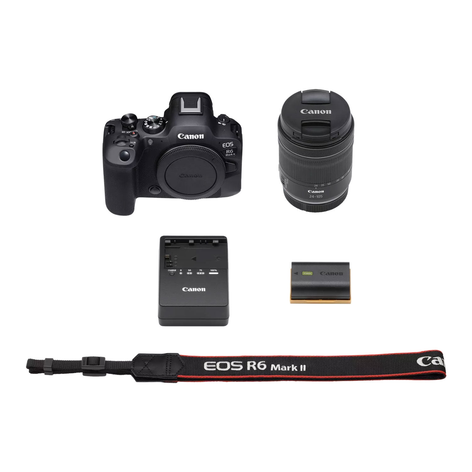 EOS R6 Mark II Full-Frame Mirrorless Camera with RF 24-105mm EOS R6 Mark II Full-Frame Mirrorless Camera with RF 24-105mm