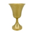 thumbnail image 3 of Jarrón de hierro de estilo europeo, jarrón dorado , centro oderno, botella artificiales decorativas para decoración de Macarena florero decorativo, 3 of 8