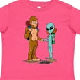 thumbnail image 4 of Inktastic Camping Bros Bigfoot and Alien Boys or Girls Toddler T-Shirt, 4 of 5