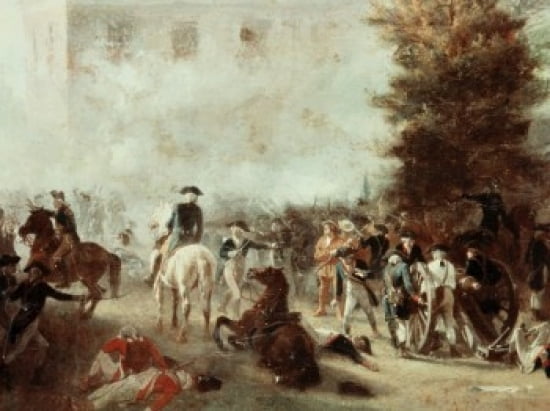 Washington At Battl