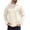 White, variant on COOFANDY Mens Quarter Zip Pullover Quilted Sweatshirt Knit Long Sleeve Mock Neck Sweater Polo with Pocket
