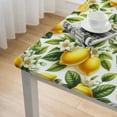 thumbnail image 4 of HAOXIT Polyester Oblong/Rectangle Washable Reusable Waterproof Table Cloth - /ade Print Table Cover for Spring/Summer Decoration 44''x44'', 4 of 7
