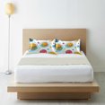 thumbnail image 6 of Yayeee Pillowcase Queen Size Set of 2 Satin Wrinkle Resistant Pillow Case, Bubbles Hamburger, 6 of 8