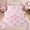 Pink A, variant on Erosebridal Bow-tie Initial L Twin Comforter Sets for Kids Girls, Ribbon Stripes Bedding Set, Pink Reversible, 2-Piece