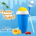 thumbnail image 6 of RELPOM Slushie Maker Cup, TIK TOK Magic Quick Frozen Smoothies Cups, Cooling Cup, Slushy Cups, Ice Cream Make, Cool Stuff Things Gadgets Funny Gifts for Kids (Blue), 6 of 10