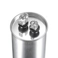 thumbnail image 3 of Uxcell 25uF 450V AC Aluminum Case with Terminal Round CBB65 Run Capacitor, 3 of 5