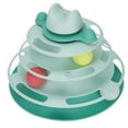 thumbnail image 3 of Cat Turntable, Detachable Cat Tracks Toy Easy To   For Pets Blue, 3 of 8