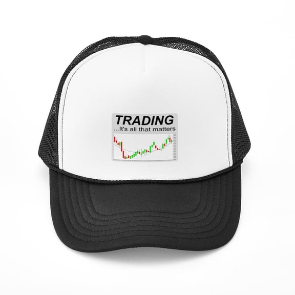 CafePress - Trading...Its All That Matters - Adjustable Unisex Printed Trucker Hat with Mesh Back