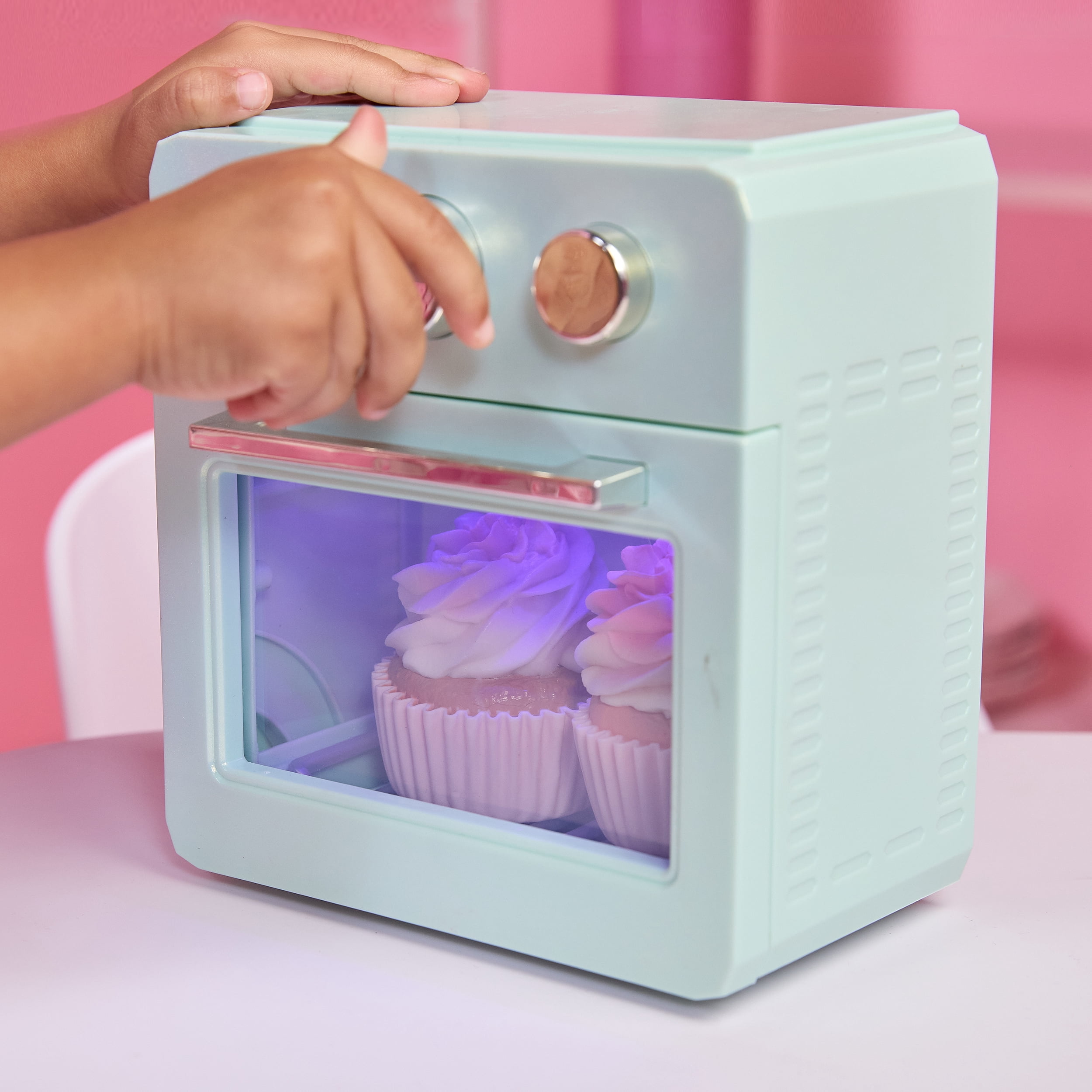 Little Tikes Sweet Spaces Mini Oven – Sea Foam, Imaginative Pretend Play Kitchen, Ages 3+