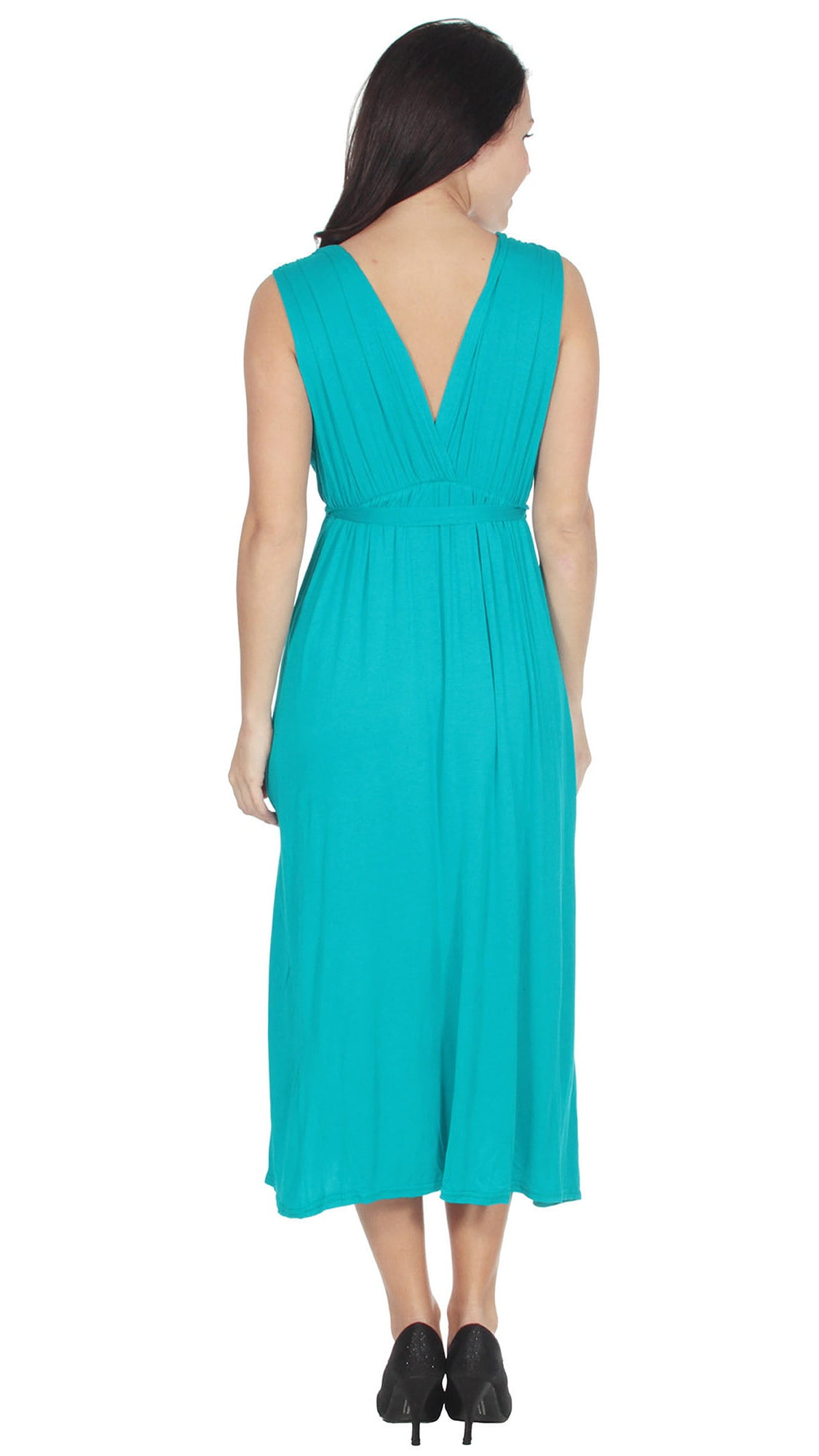 casual empire waist maxi dress