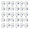 thumbnail image 4 of 50 Pcs Clear Plastic Suction Cup Sucker Pads without Hooks 3CM, 4 of 5