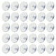thumbnail image 3 of 50 piezas de ventosa de plástico transparente ventosas sin ganchos 3 cm, 3 of 7