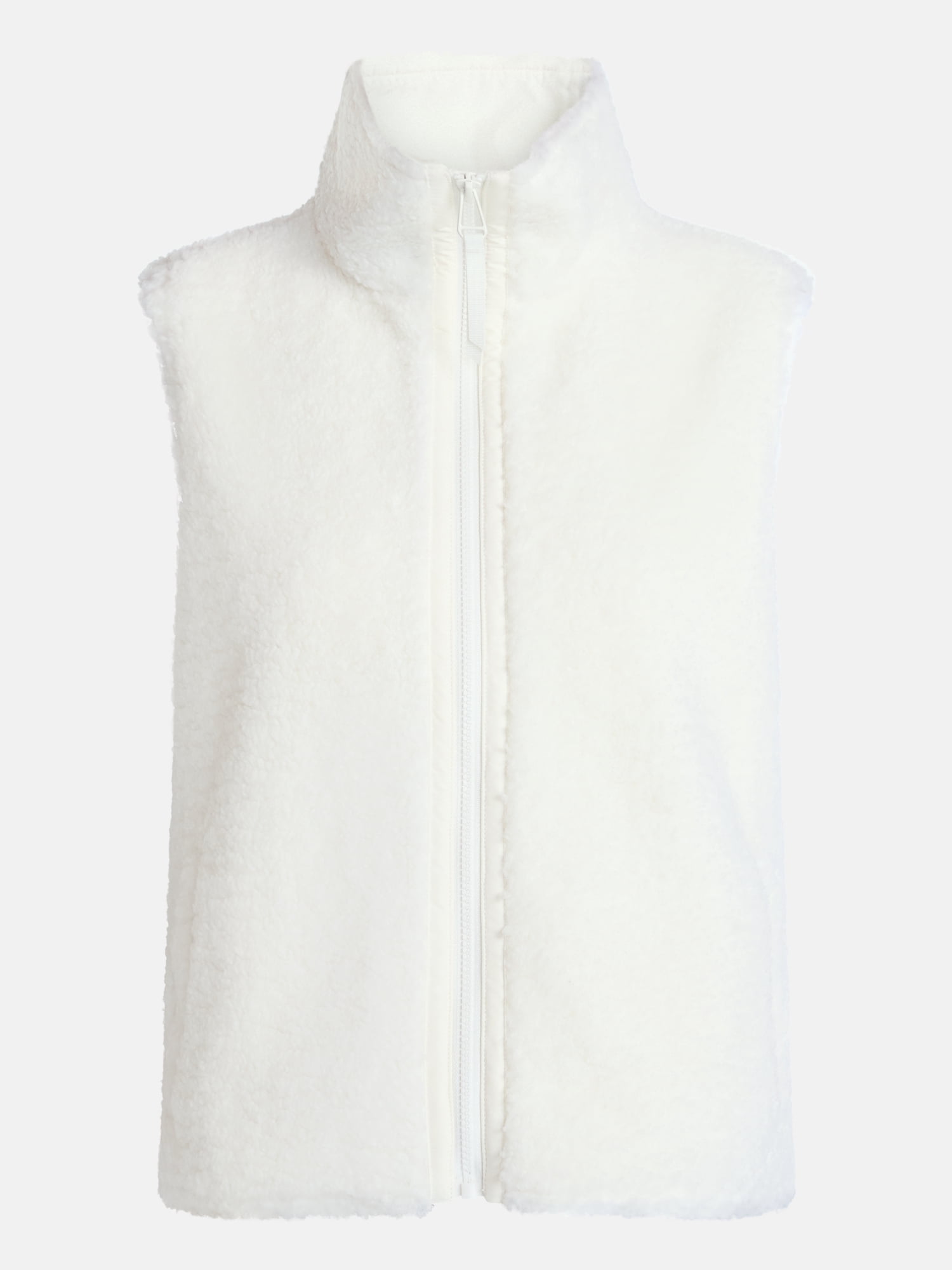 Ozark Trail Women's and Women's Plus High Pile Vest, Sizes XS-3X