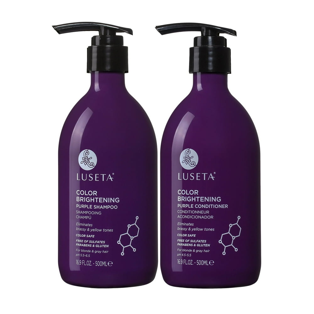 Luseta Luseta Color Brightening Purple Shampoo and Conditioner Set 2