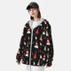 thumbnail image 3 of Balery Christmas Tree and Gold Socks Sudadera ligera de manga larga con capucha y protección solar UPF 50+ para hombre y mujer, ideal para pesca y running-Small, 3 of 7