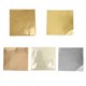 thumbnail image 5 of 500 hojas de hojas doradas y plateadas, papel de aluminio, artesanía dorada para decoración de tejado, 14x14cm 5 BLESIY Lámina de papel, 5 of 7