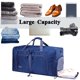 thumbnail image 5 of Bolsa de viaje Woogwin, grande, impermeable, 60 L, azul oscuro, 5 of 7