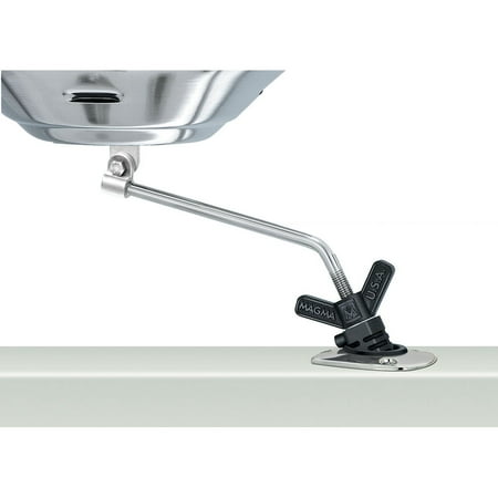 Magma A10-175 Pow'R Grip Fish Rod Holder Mount for use with Any Magma Marine Kettle Grill