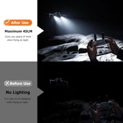 LED Night Flight Aassist Light for DJI Mini 5 Pro Propeller Holder Accessories, Quick-Release Searchlight Night Flight/Emergency Flashers/Flight Light for DJI Mini 5 Pro