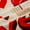 Red, variant on Castle Fairy Female Men Love Heart Print Black Out Curtains,Happy Valentine's Day Curtains Pack of 2 (42x63 Each),Romantic Angel Wings Bedroom Curtains,Microfiber Bedroom Decor