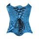 thumbnail image 3 of Camisola moldeadora de cintura con lazo sin espalda de color sólido estilo mujer moda poliéster top, 3 of 3
