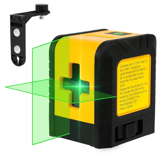 Nivel láser Amazon Basics horizontal/vertical de 18 m, clase II