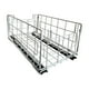 thumbnail image 2 of Gabinete de cocina estante colgante, estante de armario de cocina, estante de almacenamiento de cocina de 2 niveles, estante de cocina plegable, metal, dise?o de 2 niveles, para cocina, 2 of 8