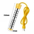 thumbnail image 2 of 1500W Electric Immersion Heater, Water Heater Stainless-Steel Guard, Stainless Steel Household Inflatable Swimming Pool Bathtub Heater, 2 of 5