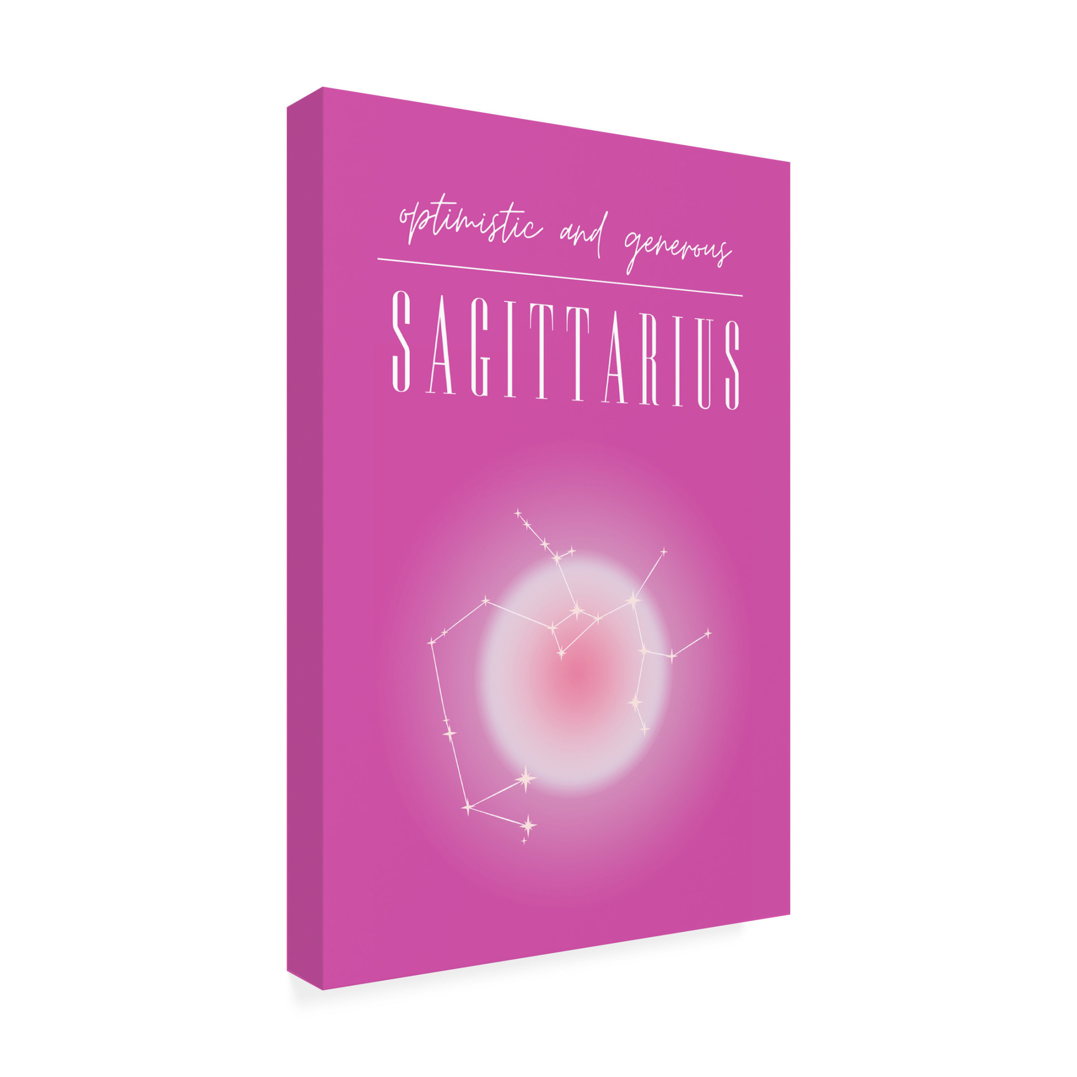 Trademark Fine Art Amelie Sagittarius Zodiac Print Art Canvas Wall Art