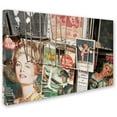 thumbnail image 2 of Trademark Fine Art "Paris Deux - Magazine Rack" Canvas Art by Yale Gurney, 2 of 3