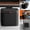 Black-4 Liter, variant on Hanging Kitchen Compost Bin 4 Liter/1.05 Gallon, Small Trash Can with Detachable Inner Bucket (Green)