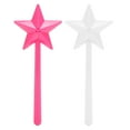 thumbnail image 2 of Juego De 2 Saleros Y Pimenteros Con Varitas Mágicas, Dispensador De Sal De Plástico Con Forma De Estrella De Hadas, Botella Dispensadora De, 2 of 7