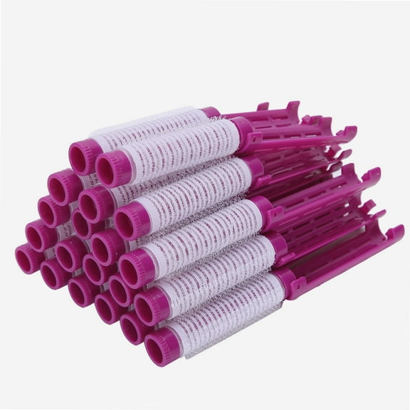 20pcs Hair Perm Rods, Fluffy Perming Rod Hair Roller Curler Kit Perming Rods Curlers Hairdressing Styling Tool for Salon Barber Home